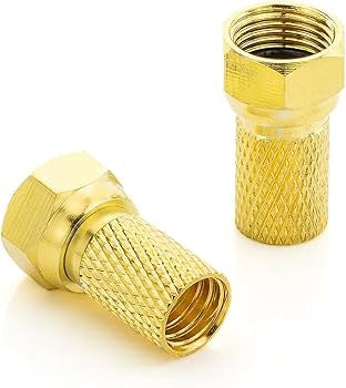 NIPPON AMERICA F Connector RG6 DB-NF-56G 2PCS Pack
