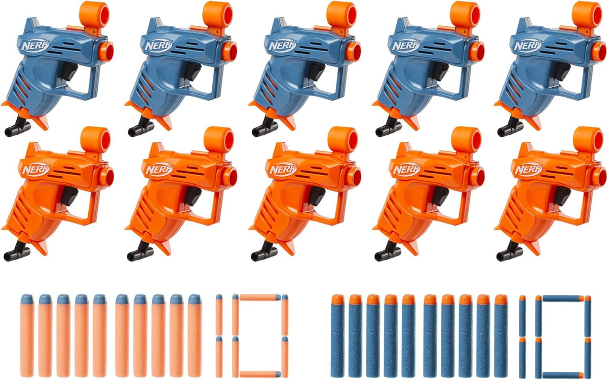 NERF Toy Elite Ace Party Pack 10 Blasters SD-1