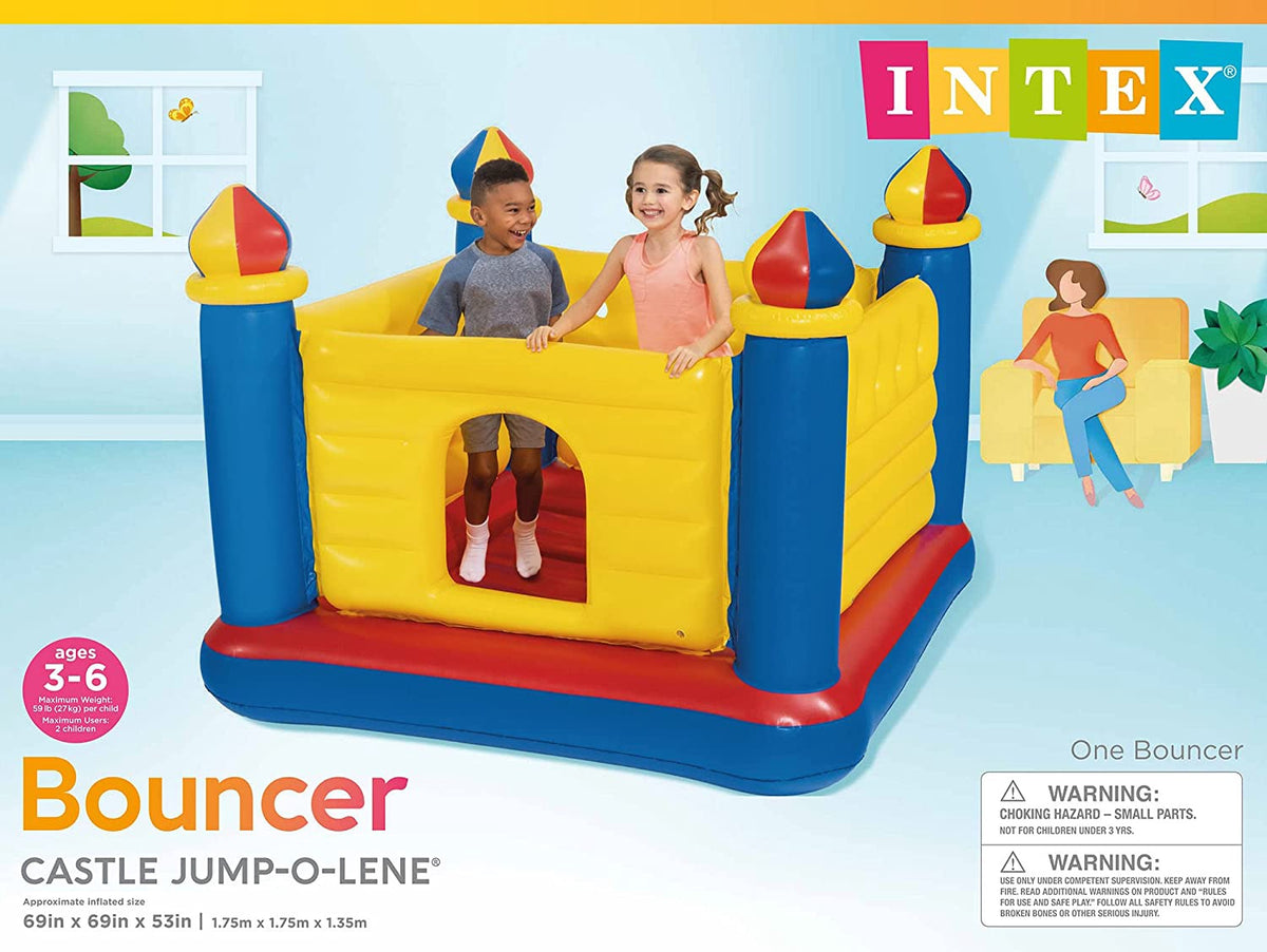 INTEX JUMP-O-LENE 48259NP Playhouse Bouncer