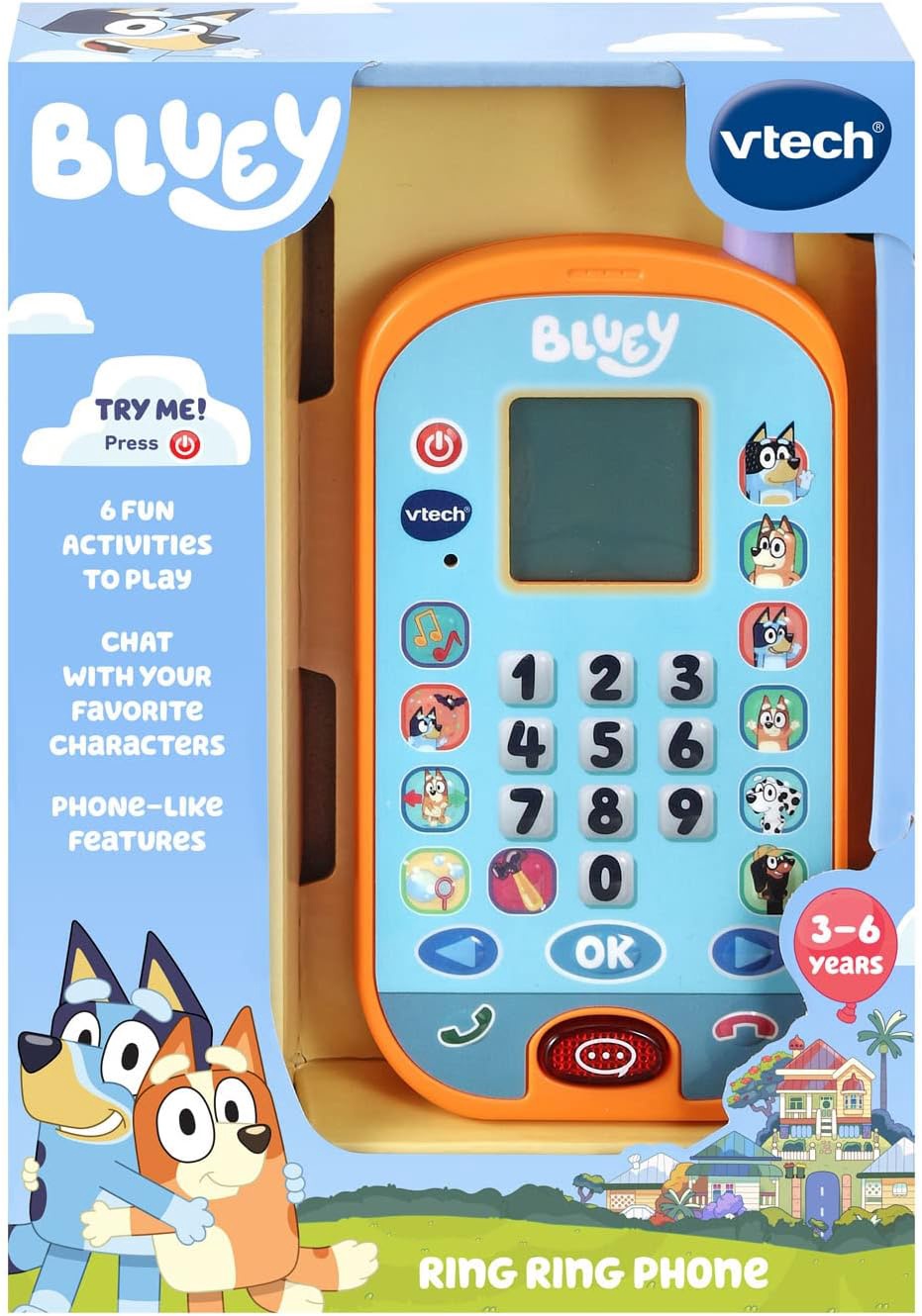 VTECH Toy Bluey Ring Ring Phone