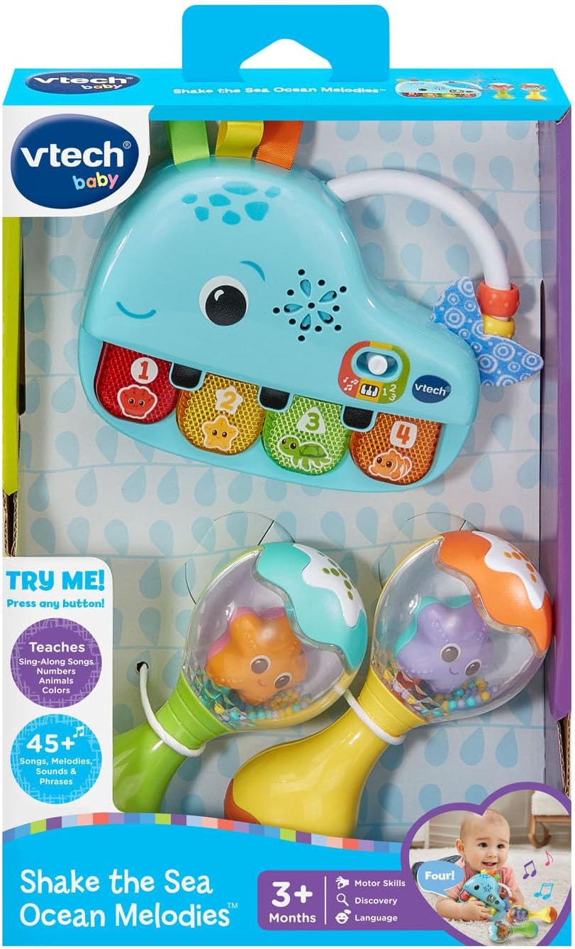 VTECH Toy Baby Shake the Sea Ocean Melodies