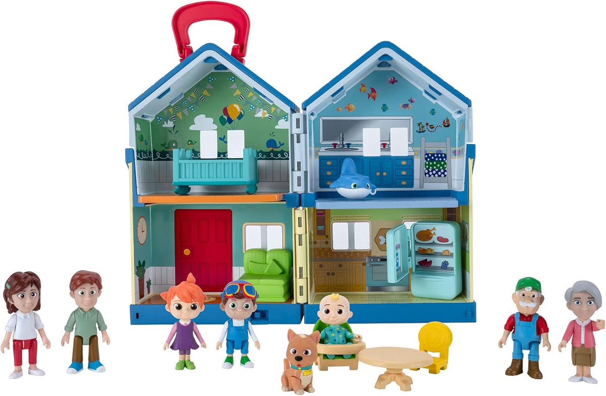 COCOMELON Toy Playset Deluxe Family House