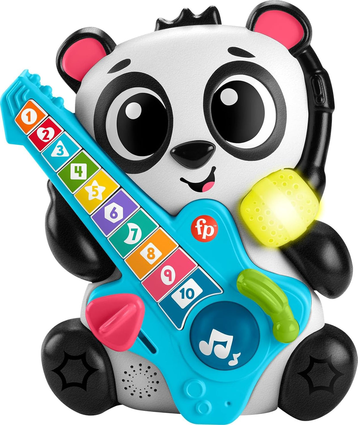 FISHER-PRICE Toy Panda Link Squad Jam & Count