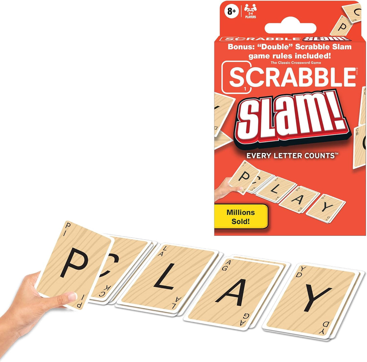 WINNING MOVES Game Scrabble Slam Cards