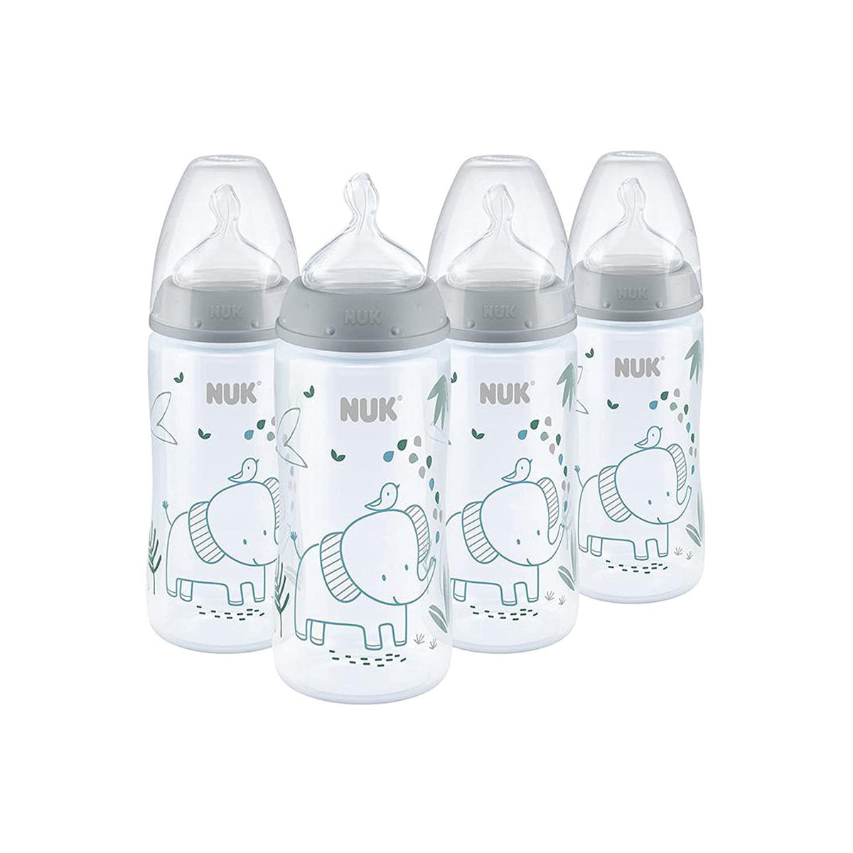 NUK Baby Bottle Set Smooth Flow Anti Colic 4PCS 10OZ
