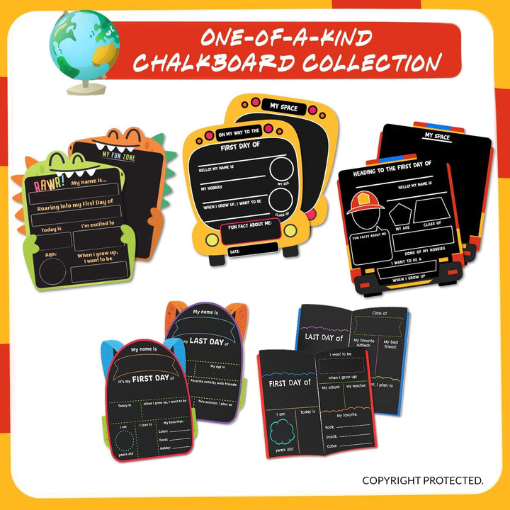 Toy Chalkboard DOUBLE-SIDED Funcils