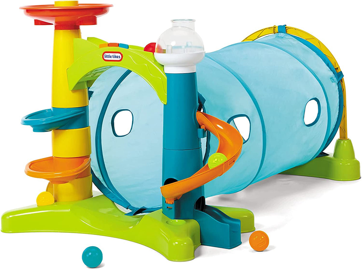 LITTLE TIKES Tunnel Learn & Play 2-IN-1 with Ball Drop Game