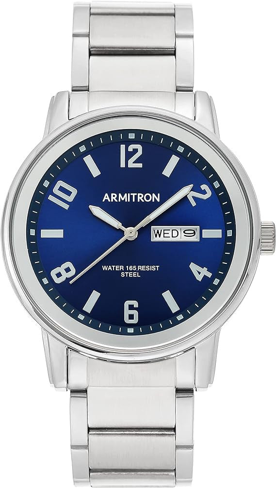 ARMITRON Watch Men's Bracelet 5403BLSVWM Blue