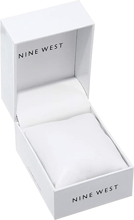 NINE WEST Watch Women Bracelet Silver 1981SVSB