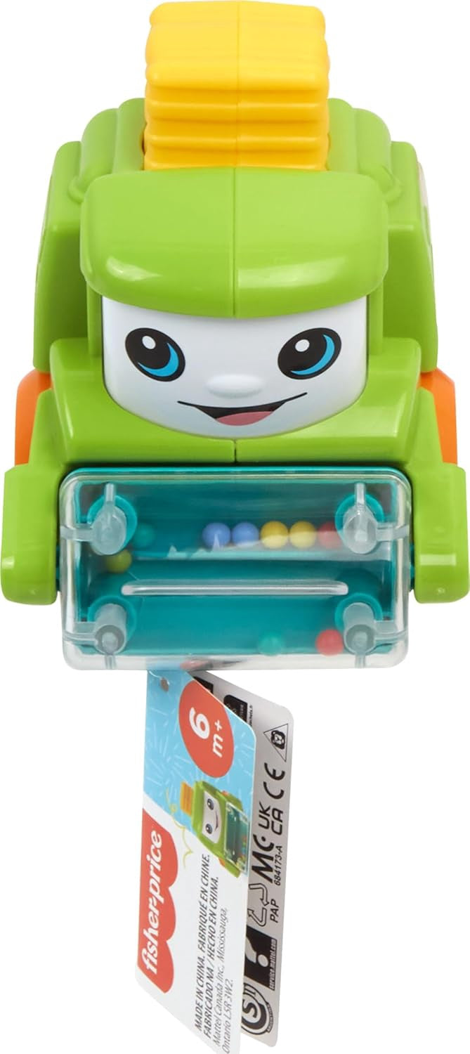 FISHER-PRICE Toy Baby Rollin Tractor / Fire Truck
