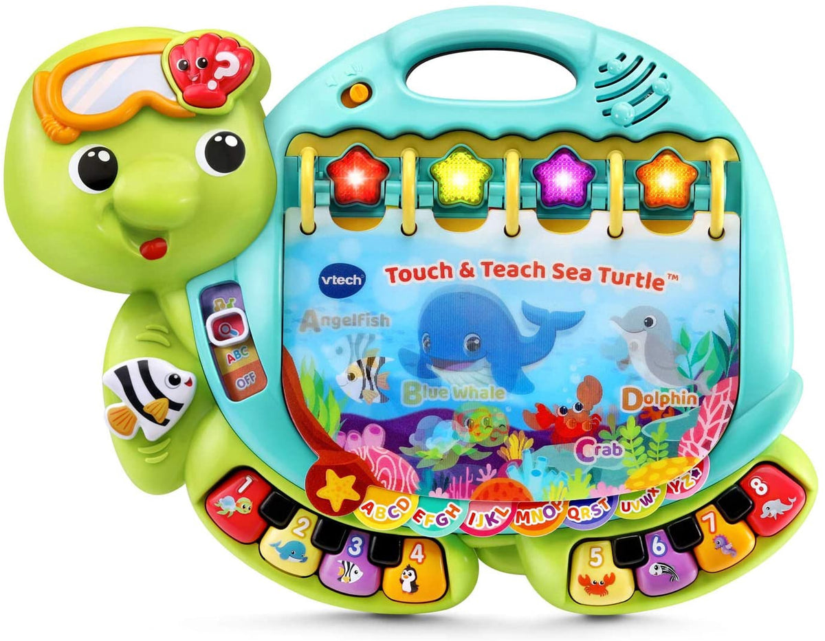 VTECH Toy Touch and Teach Sea Turtle Interactive Learning Book