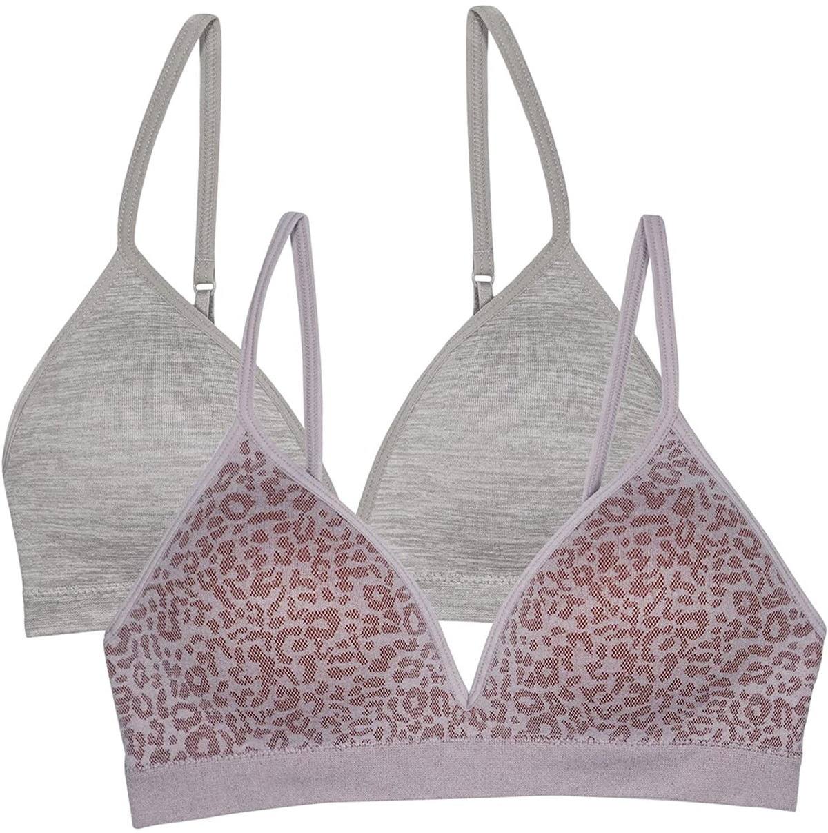 FRUIT OF THE LOOM Girls Bra 2PACK Seamless