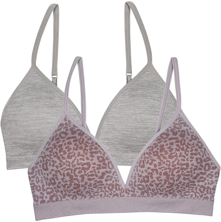 FRUIT OF THE LOOM Girls Bra 2PACK Seamless