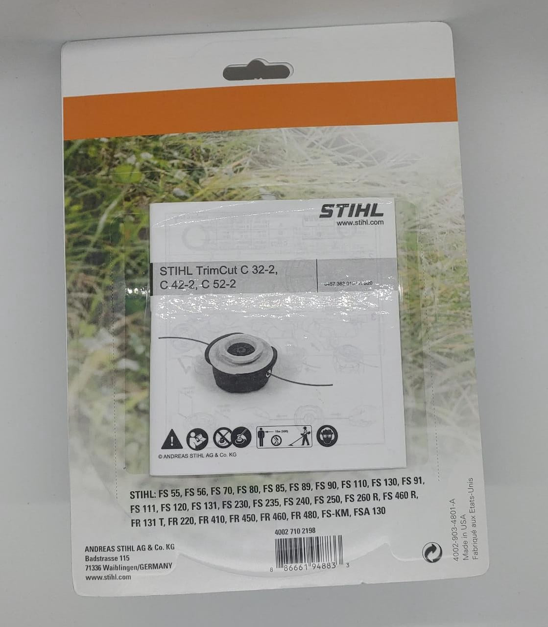 STIHL Brushcutter Head Trimcut C 32-2 4002 710 2198 FS-55 FS-85 FS-120 FS-250