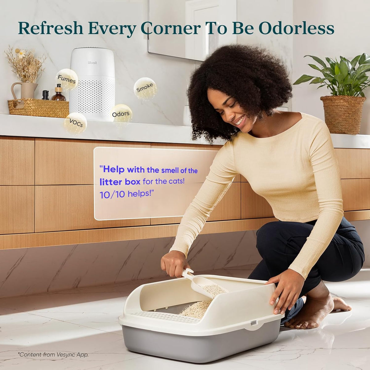 Air Purifier Levoit Compact White