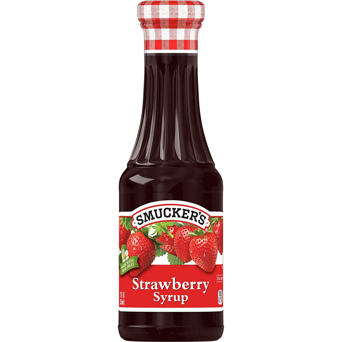 SMUCKER'S Strawberry Syrup 12FL OZ 355ML