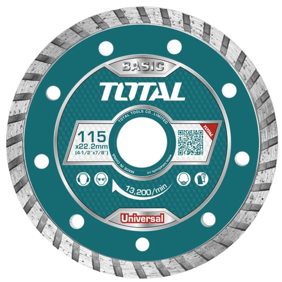 TOTAL Disc 4 1/2" Diamond TAC2131153M 115MM