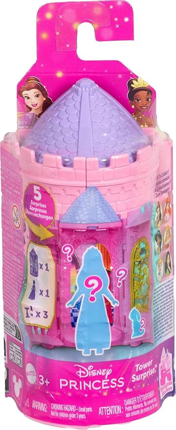 DISNEY Toy Doll Mattel Princess Tower Surprise Mini