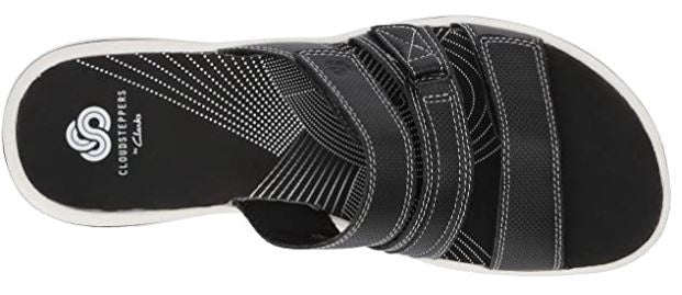 CLARKS Footwear Women's Brinkley Coast Slide Sandal