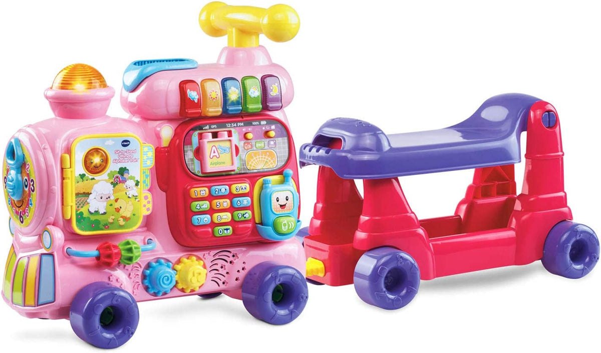 VTECH Toy Alphabet Train Pink