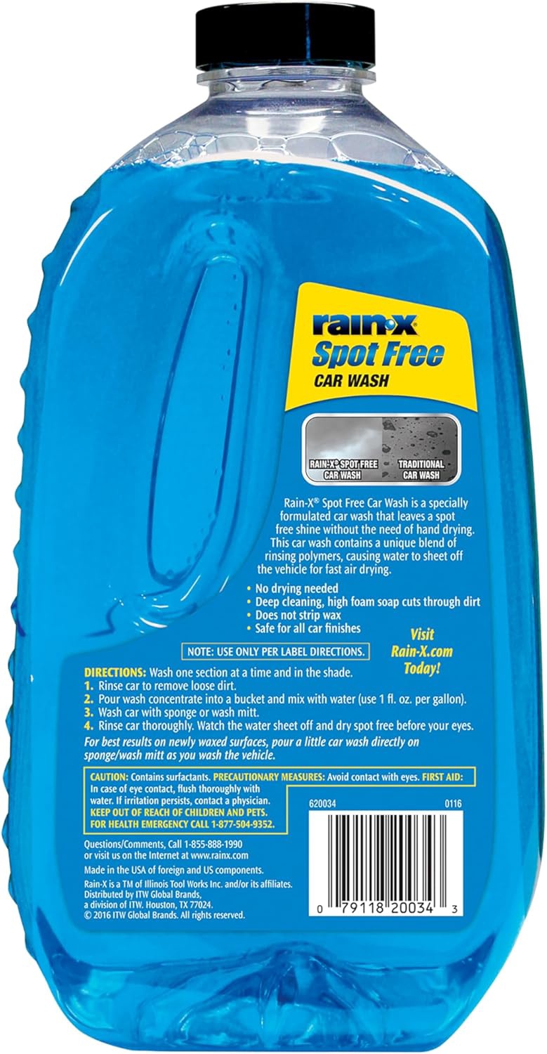 RAIN-X Spot Free Car Wash 48FL OZ 1.42L