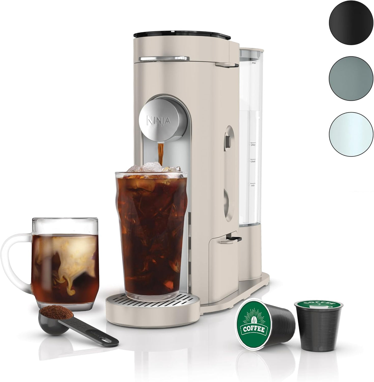 NINJA Coffee Maker Pods & Grounds PB041ST / PB041NV Navy