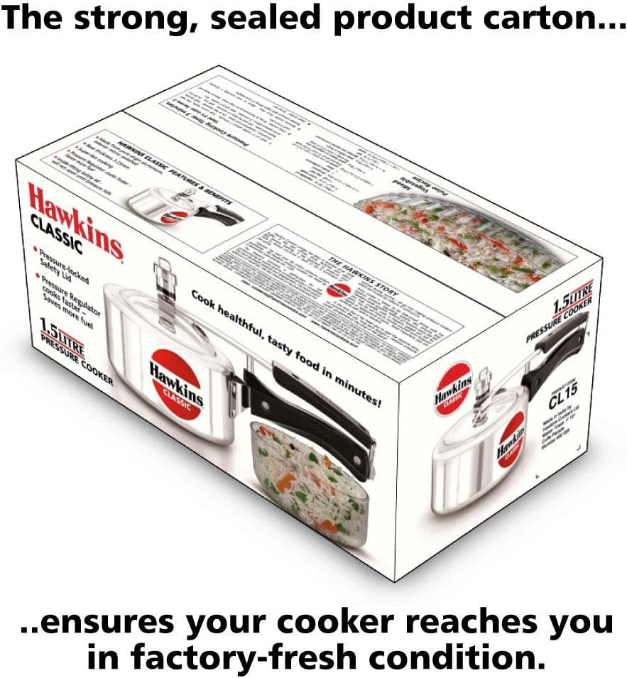 HAWKINS Pressure Cooker CL15 Classic 1.5LT