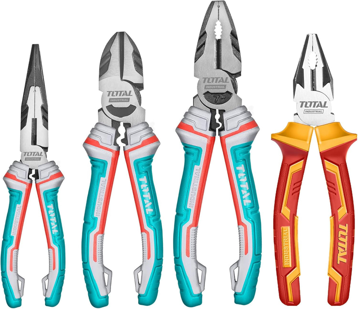 TOTAL Pliers 4PCS Combination THT2K0456