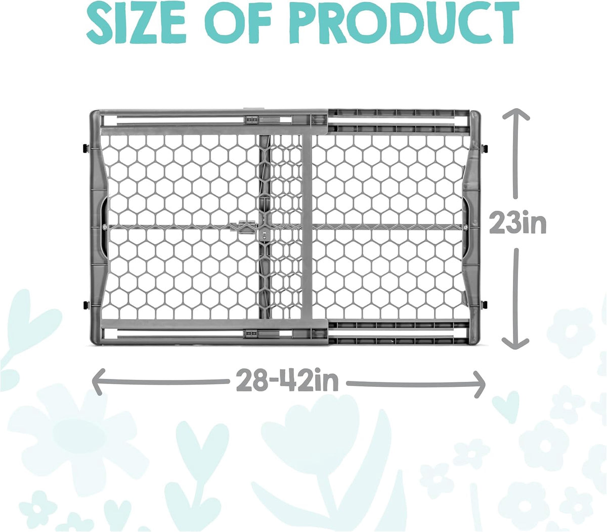 REGALO Safety Gate Baby Adjustable