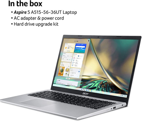 ACER Laptop Aspire 5 A515-56-36UT Win 11 Pure SILVER00