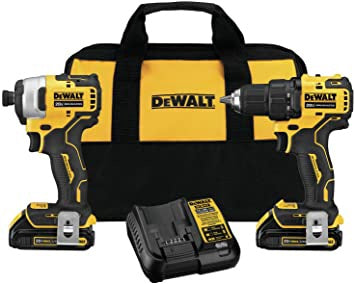 DEWALT Drill Gun DCK278C2 20V Max Atomic 2PCS Lithium Ion
