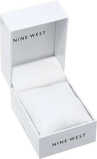 NINE WEST Watch Women Strap Brown 1994CHHY