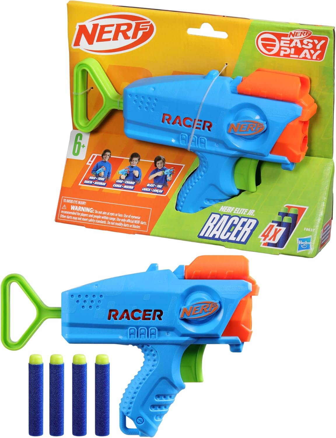 NERF Toy Blaster Elite Junior Racer