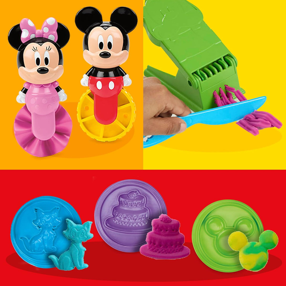 PLAY-DOH Toy Disney Junior Mickey Mouse Clubhouse W/STORAGE