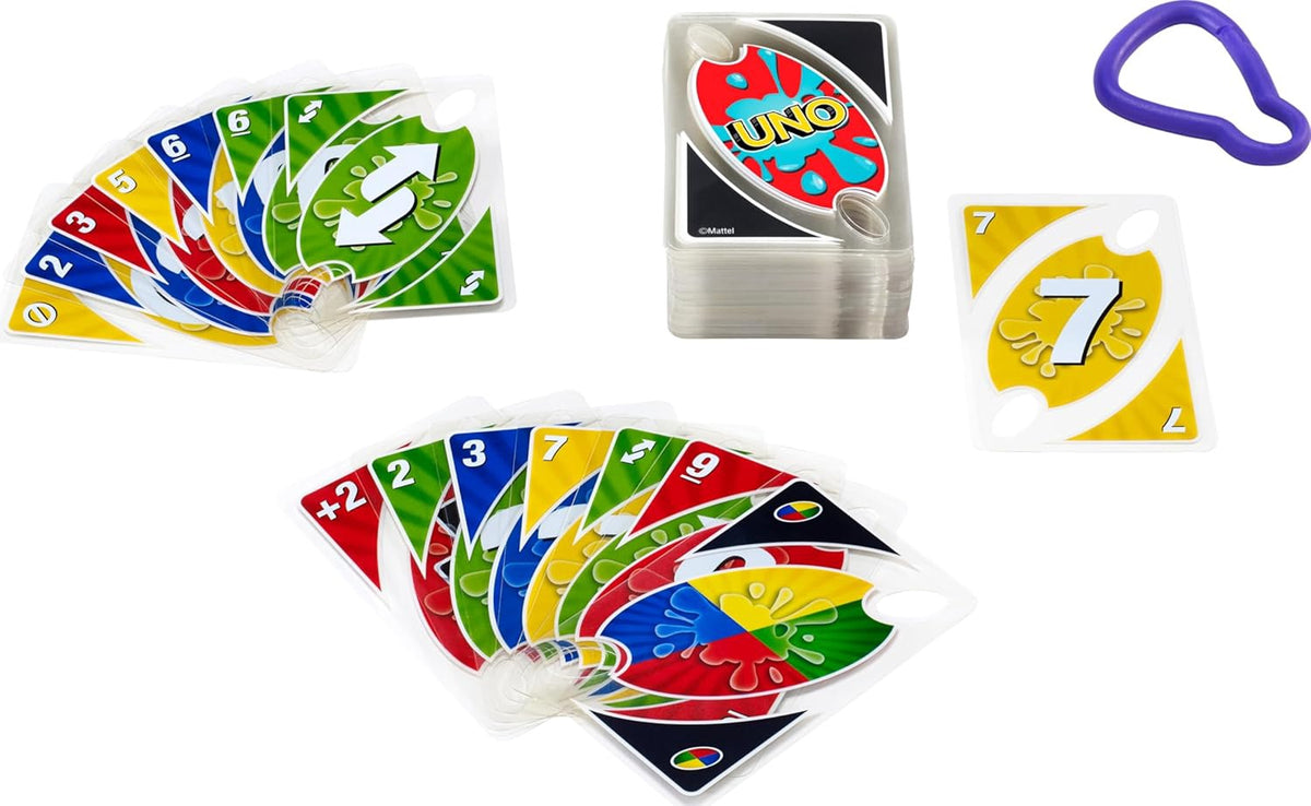 MATTEL Game Games Uno Splash