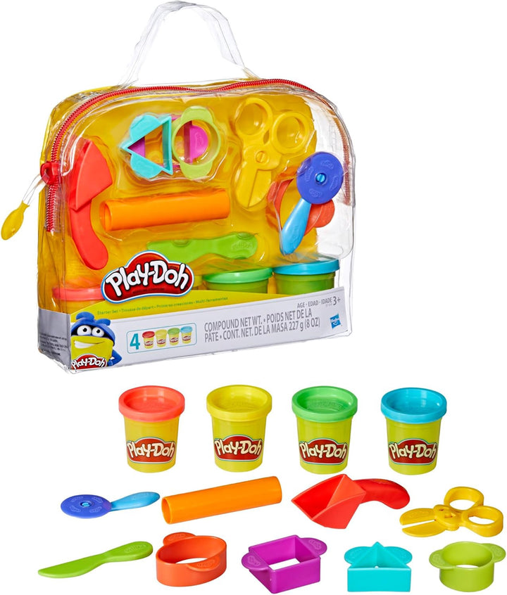 Toy PLAY-DOH Starter Set 9-PIECE Kit with Storage Bag