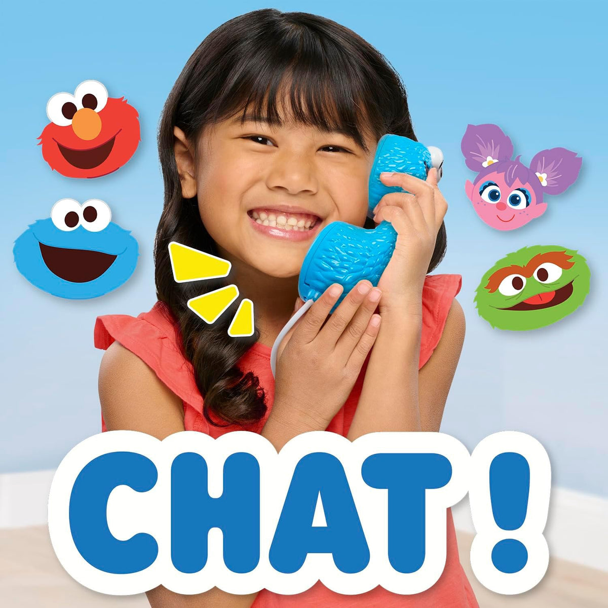 SESAME STREET Toy Elmo’s Sing & Learn Playphone 17.5"