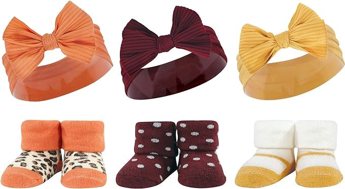 HUDSON BABY Baby Socks & Headband Set Hudson
