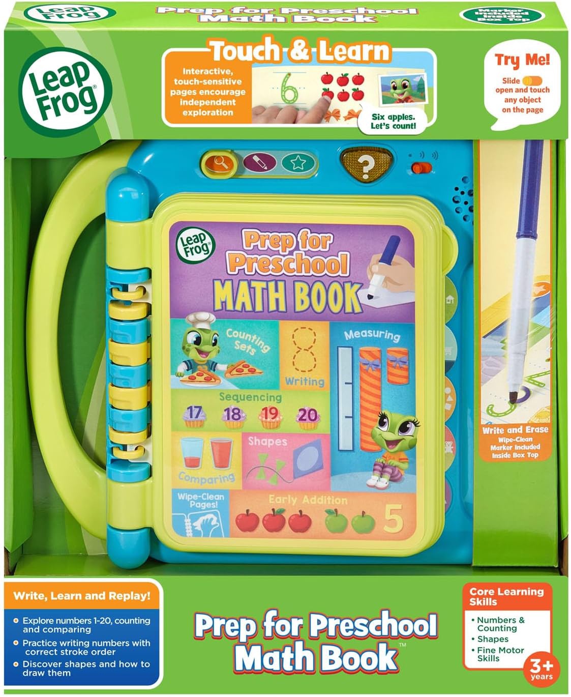 LEAPFROG Toy Prep for Preschool Math Book