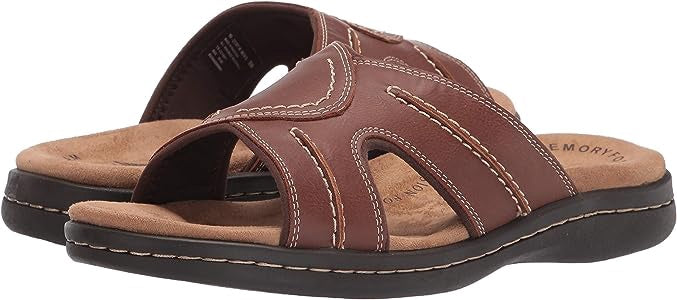 DOCKERS Footwear Men Slide Sandal Brown
