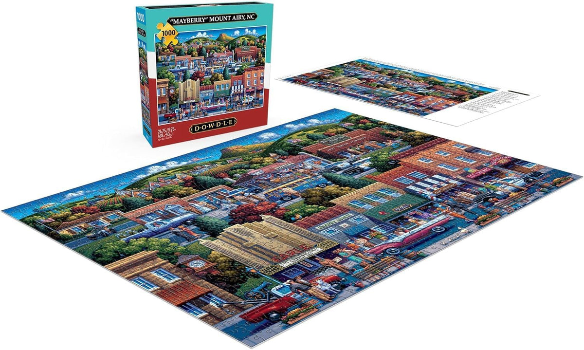 BUFFALO GAMES Puzzle Jigsaw Buffalo Dowdle Mayberry Mount Airy