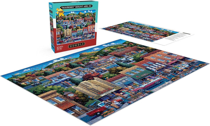 BUFFALO GAMES Puzzle Jigsaw Buffalo Dowdle Mayberry Mount Airy