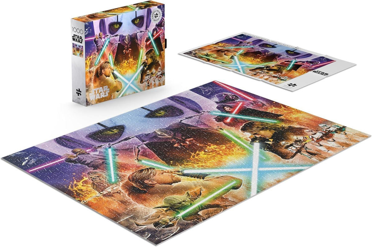 BUFFALO GAMES Puzzle Jigsaw Star Wars If You’re Not with Me, Then You’re My Enemy 1000PCS