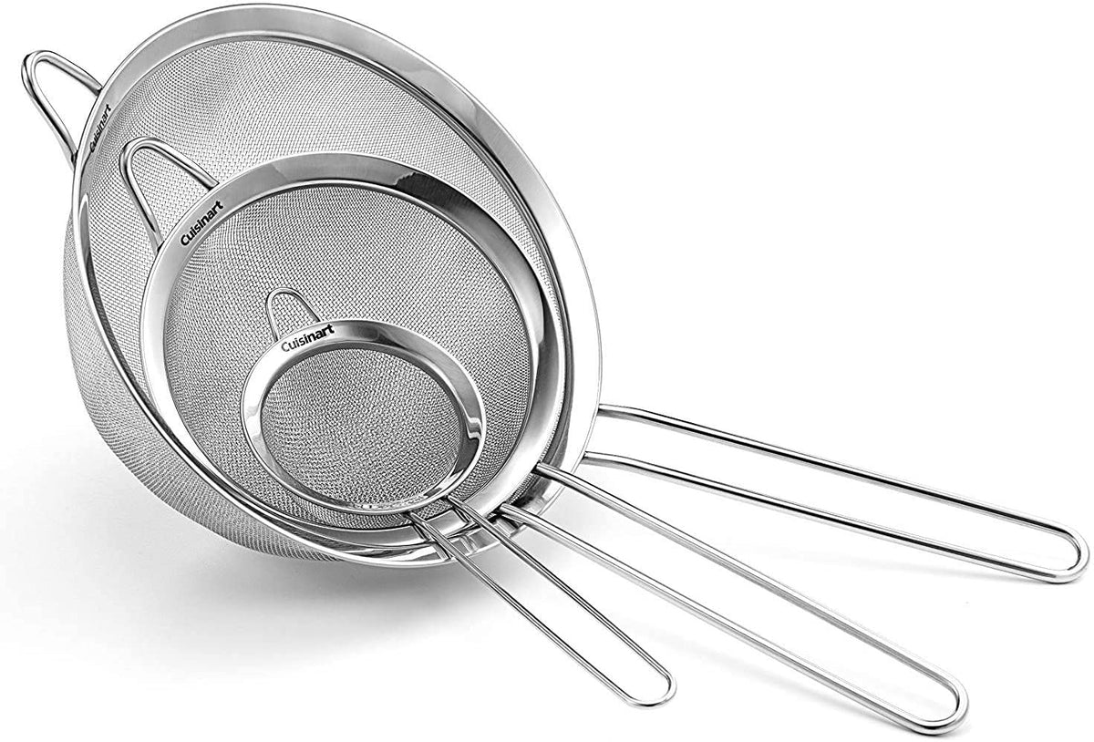 CUISINART Strainers Mesh 3PCS Set CTG-00-3MS