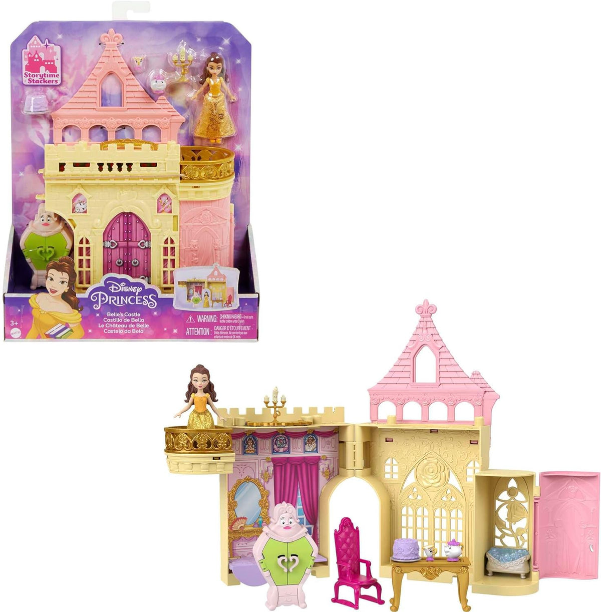 DISNEY Toy Princess Belle Castle Doll House
