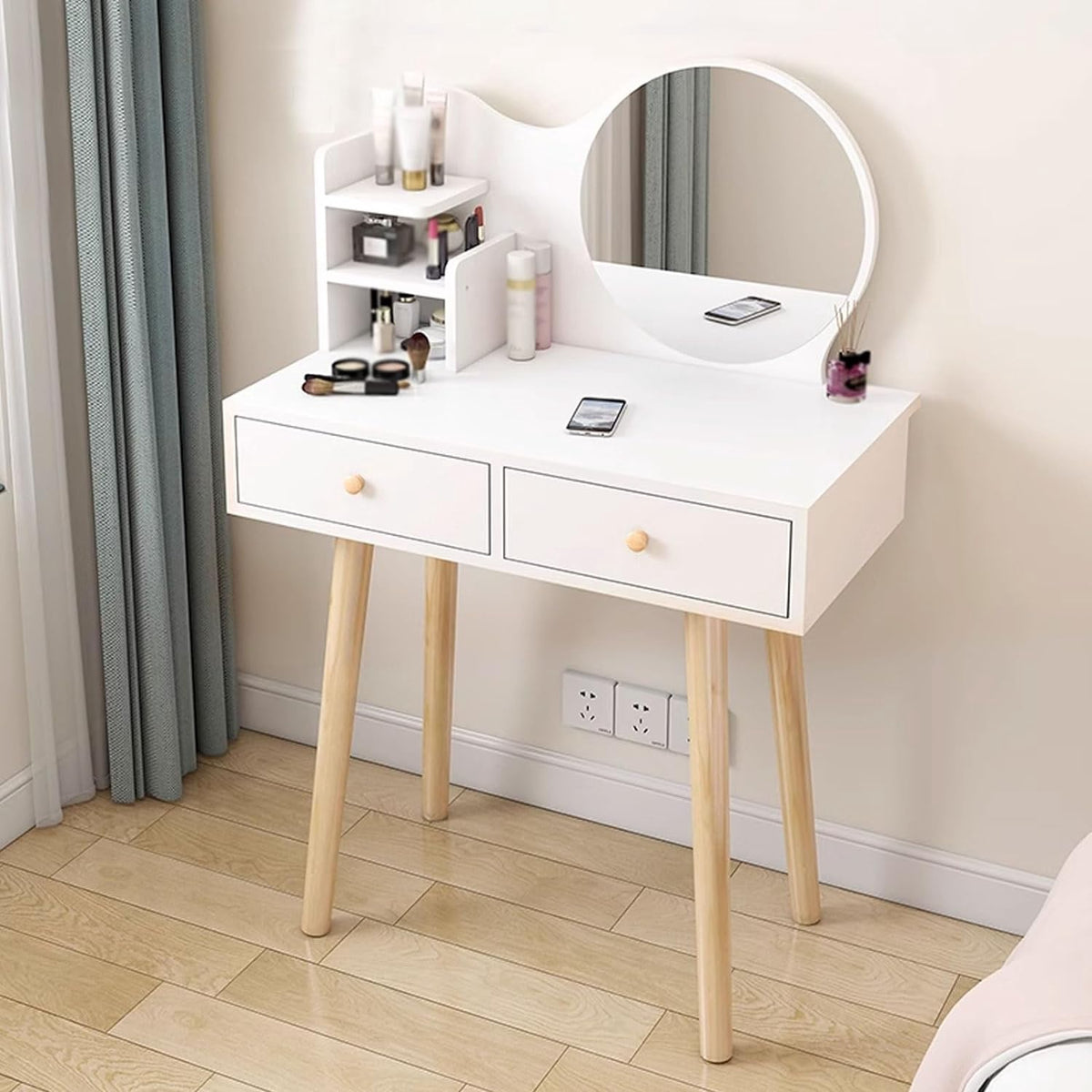 Dresser Table 253-60 with Lighted Mirror Kids