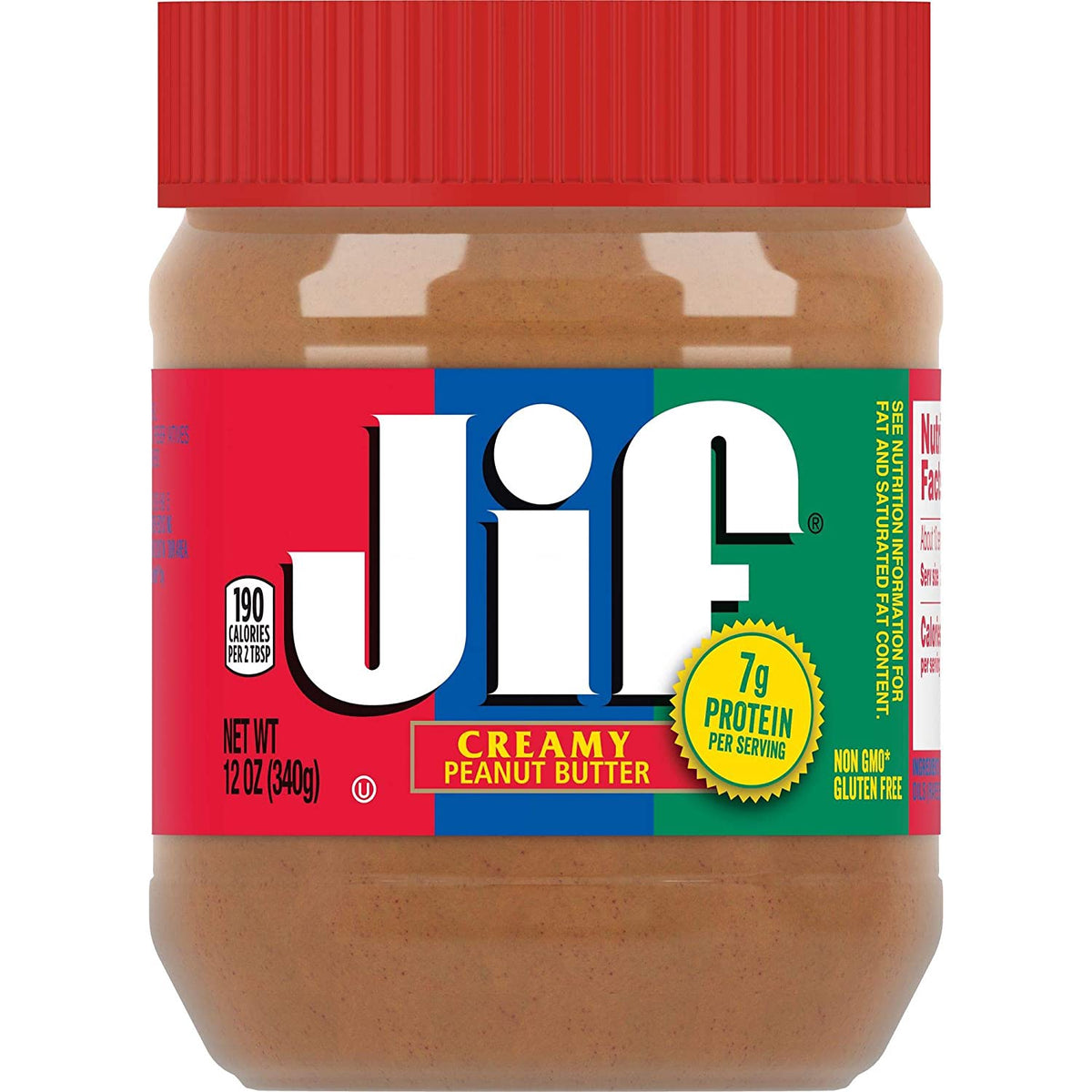 JIF Peanut Butter Creamy 12OZ 340G