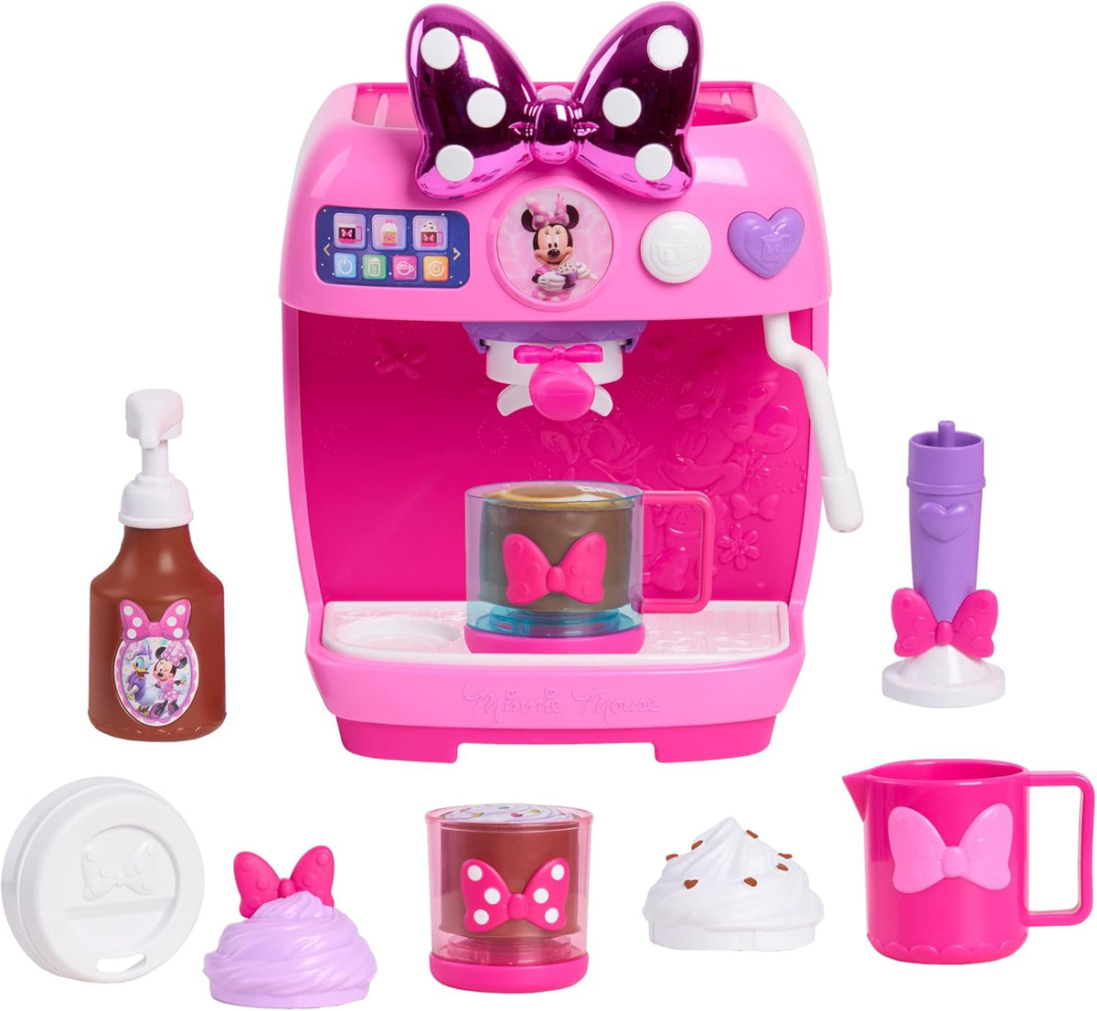 DISNEY Toy Jr. Minnie Mouse Rise & Shine Bowrista Set