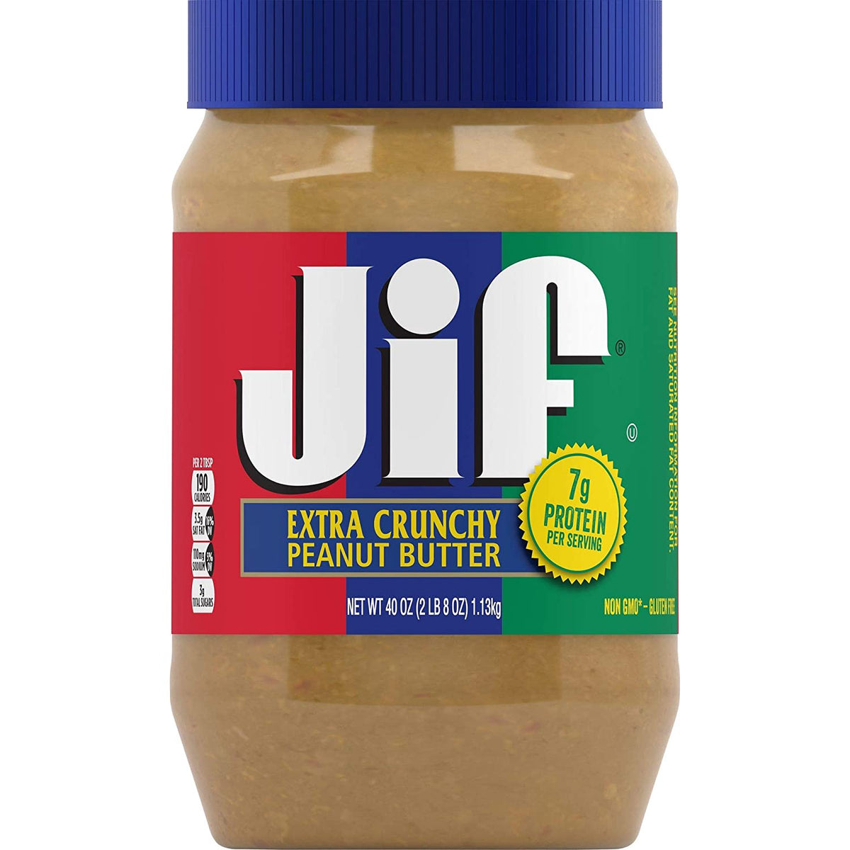 JIF Peanut Butter Extra Crunchy 40OZ 1.13KG