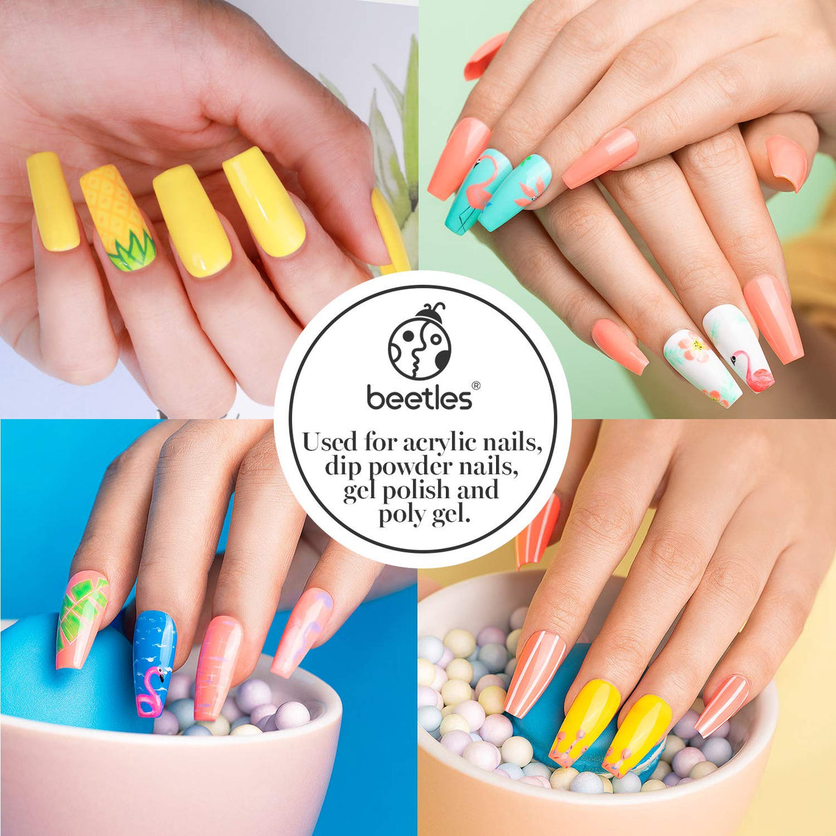 BEETLES Nail Extension 240PCS